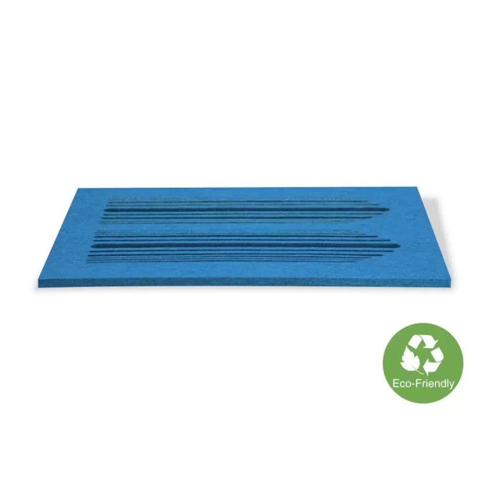 Stripe Felt - перфориран акустичен панел от рециклиран PET