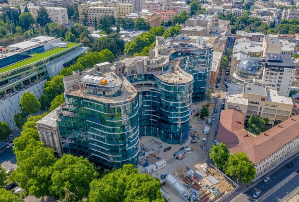 Звукоизолационна бариера в Marriott Hotel, Tbilisi