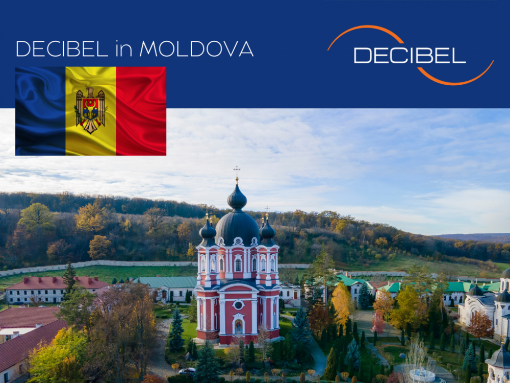 Продуктите на DECIBEL се продават и в Молдова