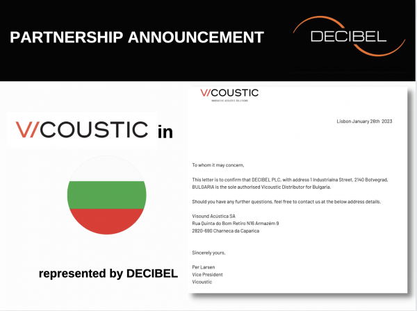 DECIBEL е официален партньор на Vicoustic