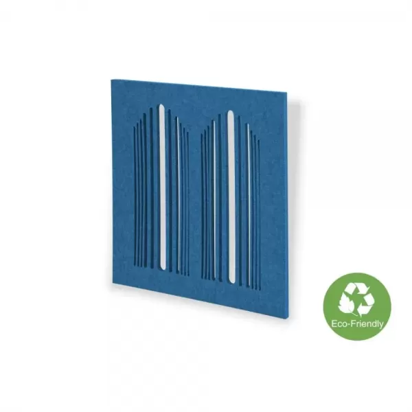 Stripe Felt - перфориран акустичен панел от рециклиран PET