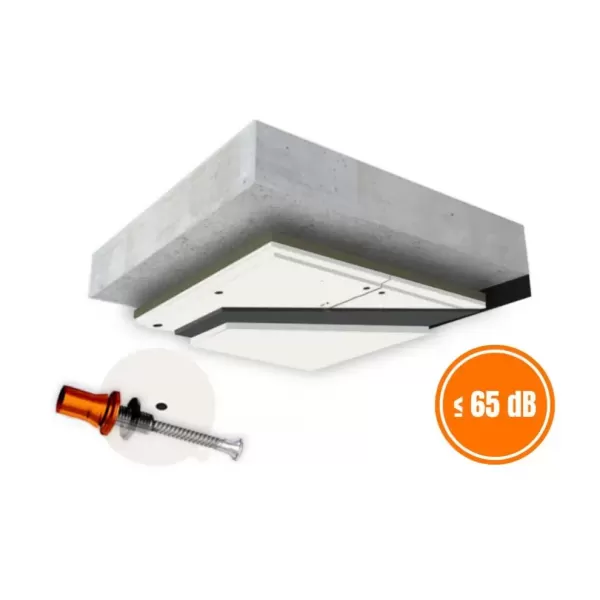C-MUTE SYSTEM™ 23 шумоизолация за таван