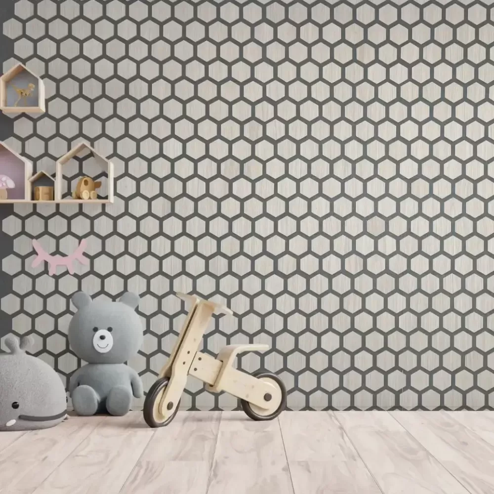HexyBEL™ - Акустичен панел с фурнирован MDF и PET филц