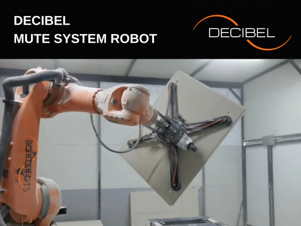 DECIBEL внедри робот за производството на MUTE SYSTEM