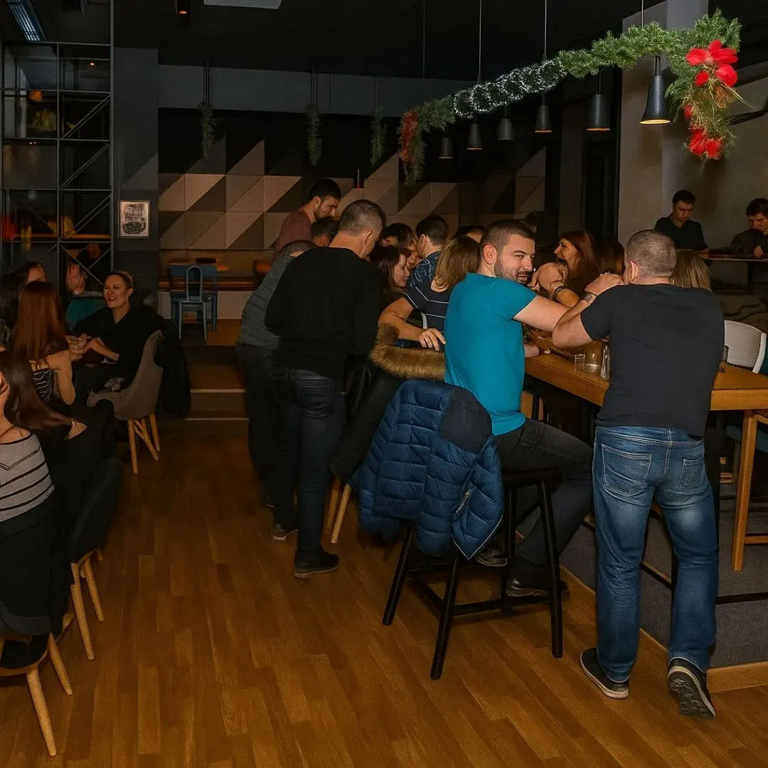 Акустична стенна обработка за стилен бар в Бургас