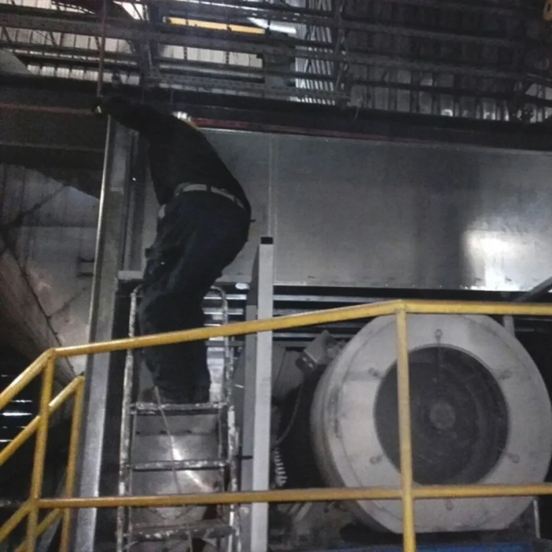 Обезшумяване на електрогенератори в Солвей Соди, 2015 г.