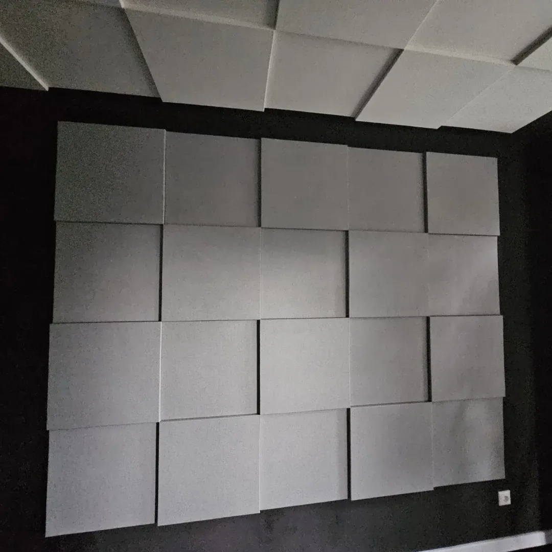 Домашно подкаст и музикално студио с акустични панели Echo Wall