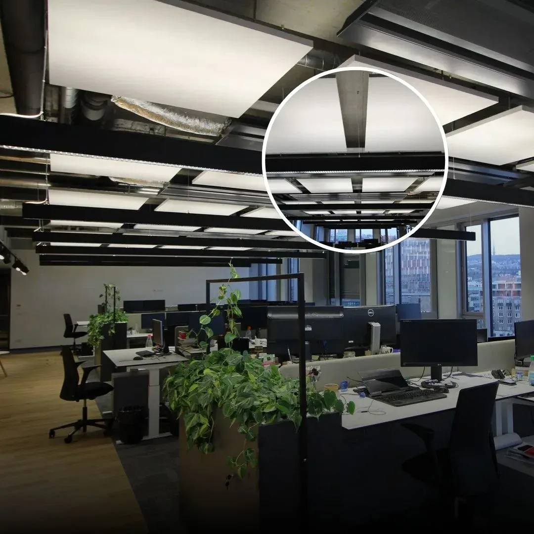 Акустична обработка за офиса на Sygic с площ от 2000 м² в Братислава