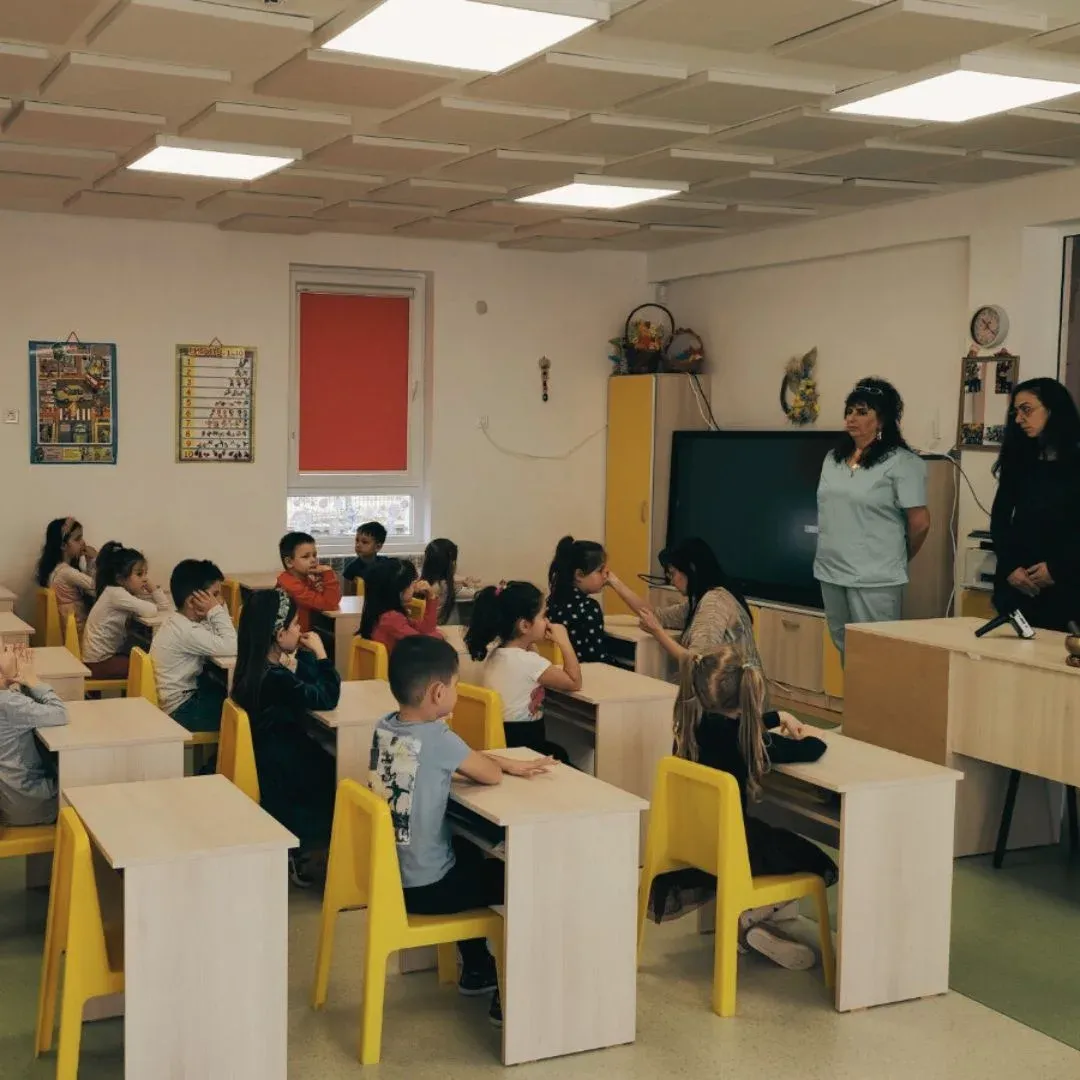 Намаляване на кънтенето в детска градина