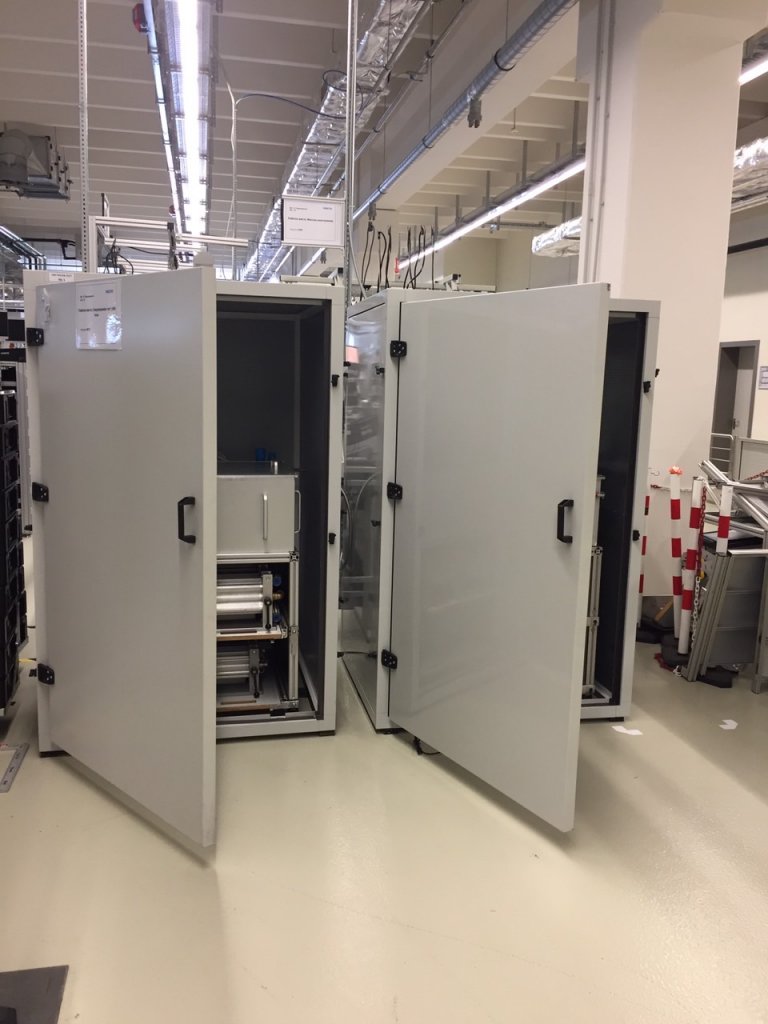 Машинна шумоизолация в производствено хале, FESTO