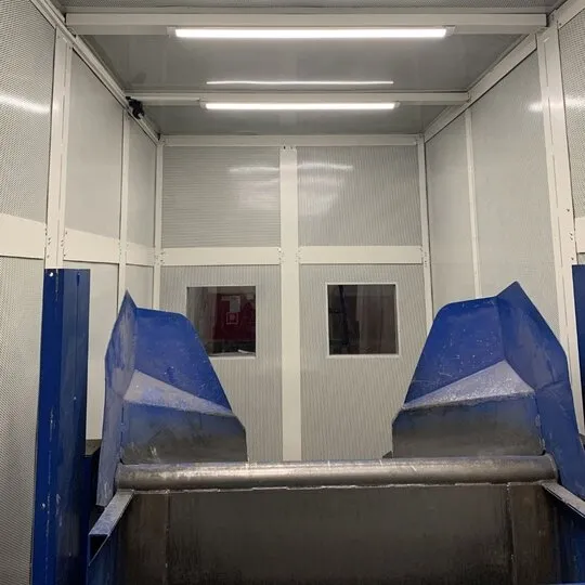 Звукоизолация на шумна машина в промишлено хале – BOGE Elastmetall