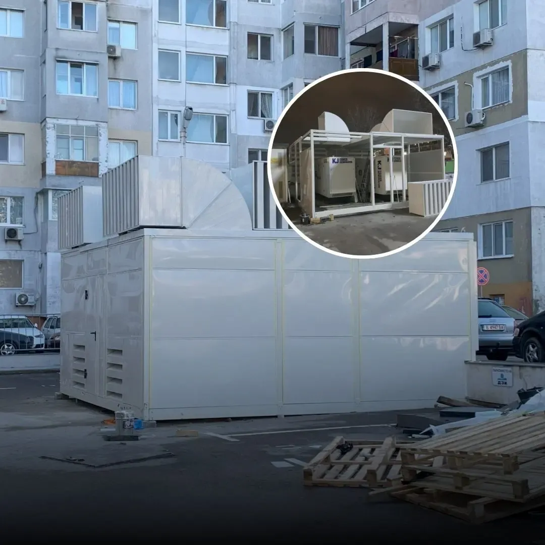 Звукоизолация на дизелови генератори за банков офис във Варна