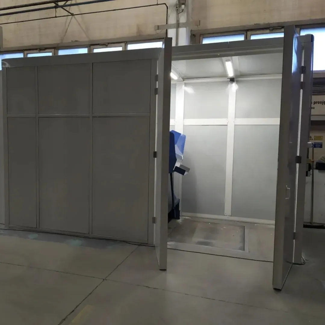 Звукоизолация на шумна машина в промишлено хале – BOGE Elastmetall