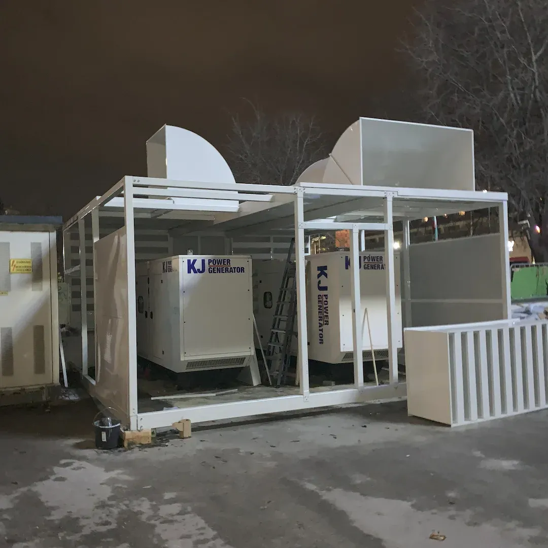 Звукоизолация на дизелови генератори за банков офис във Варна